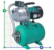 Estación de bombeo autoaspirante 0,8 kW Hmax 38m Qmax 58l/min acero inoxidable 24l AquaticaLEO Ucrania Estación de bombeo autoaspirante 0,8 kW Hmax 38m Qmax 58l/min acero inoxidable 24l AquaticaLEO Ucrania