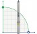 Bomba sumergible para pozos BE 50-100-6, 220V