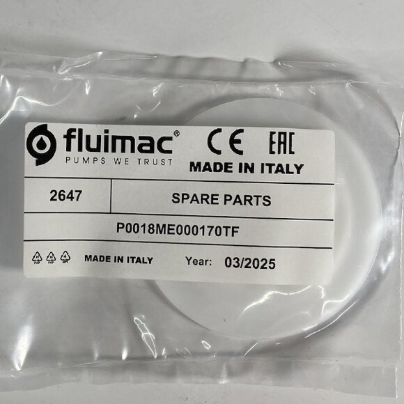 Membrana ze strony cieczy, PTFE, PHOENIX P18 Membrana ze strony cieczy, PTFE, PHOENIX P18