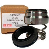 Механическое уплотнение торцевое R-E5K-U 25, CAR/SIC, EPDM, 304, CC к насосу DAB NKV SP00001769 Механическое уплотнение торцевое R-E5K-U 25, CAR/SIC, EPDM, 304, CC к насосу DAB NKV SP00001769