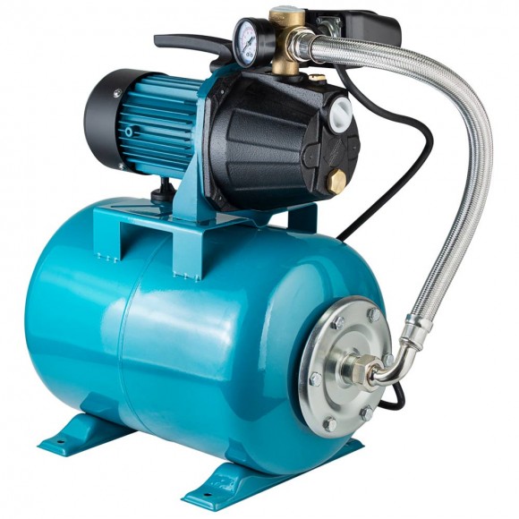Estación de bombeo 0,8 kW Hmax 38m Qmax 58l/min autoaspirante bomba) 24l AquaticaLEO Estación de bombeo 0,8 kW Hmax 38m Qmax 58l/min autoaspirante bomba) 24l AquaticaLEO