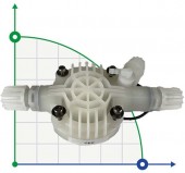 ETATRON-Pumpenkopf 2-15 l/h PVDF Keramik - Viton für PKX, DLX, eOne-Serie ETATRON-Pumpenkopf 2-15 l/h PVDF Keramik - Viton für PKX, DLX, eOne-Serie