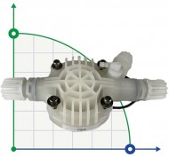 Головка насоса ETATRON 2-15 л/ч PVDF Керамика – Витон для серии PKX, DLX, eONE