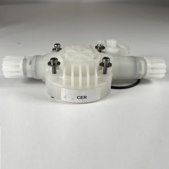 Tête de pompe ETATRON 2-15 l/h PVDF Céramique – Viton pour séries PKX, DLX, eONE