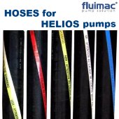 Wąż do pompy perystaltycznej FLUIMAC HELIOS ASP 25/15 NRF guma naturalna spożywcza, Ø 15x36 L=820