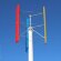 H-Typ-Windkraftanlage RX-HV5K-2 5 kW vertikal