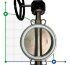 PN16 DN250 Засувка Батерфляй, корпус і диск із нержавіючої сталі AISI 304, Seat PTFE
