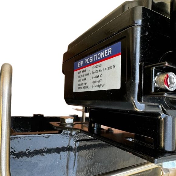 DN65 Регулюючий клапан з пневматичним приводом 10Р11Y-DNx6516Z-L112C-C (корпус CF8, сідло SS304) з позиціонером YT-1000, вхід 4-20мА, Ex