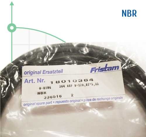 Ring O-ring sealing NBR 170.82х5.33 mm art. 18010364 Ring O-ring sealing NBR 170.82х5.33 mm art. 18010364