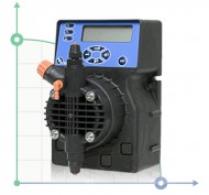 Pompa dozująca PDE DLX PH-RX-CL/M 2-20 230V/240V Pompa dozująca PDE DLX PH-RX-CL/M 2-20 230V/240V