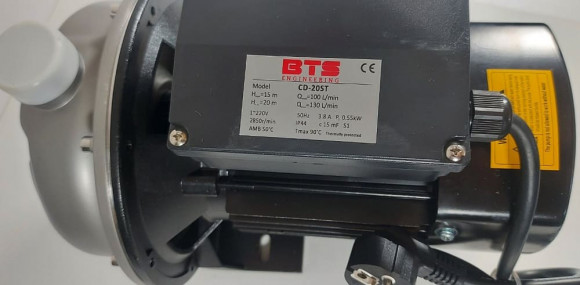 CD-20ST, AISI 304 Pumpe für Bier, Maische, Würze CD-20ST, AISI 304 Pumpe für Bier, Maische, Würze