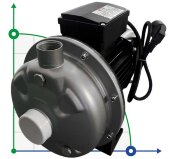 CD-20ST, AISI 304 Pumpe für Bier, Maische, Würze CD-20ST, AISI 304 Pumpe für Bier, Maische, Würze