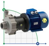Bomba antideflagrante con acoplamiento magnético FLUIMAC COMPASS CM 30 PP, 2,2 kW, 380V, Ex Bomba antideflagrante con acoplamiento magnético FLUIMAC COMPASS CM 30 PP, 2,2 kW, 380V, Ex