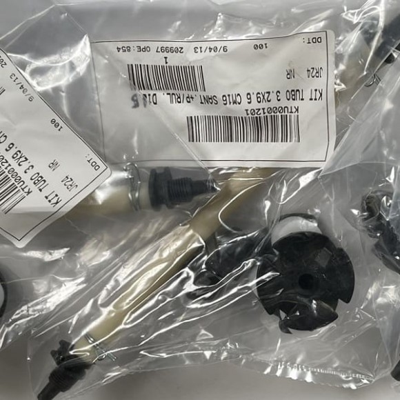 Flexible complet + porte galet 3,2x9,6 mm Santoprene