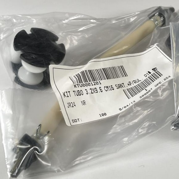 Flexible complet + porte galet 3,2x9,6 mm Santoprene