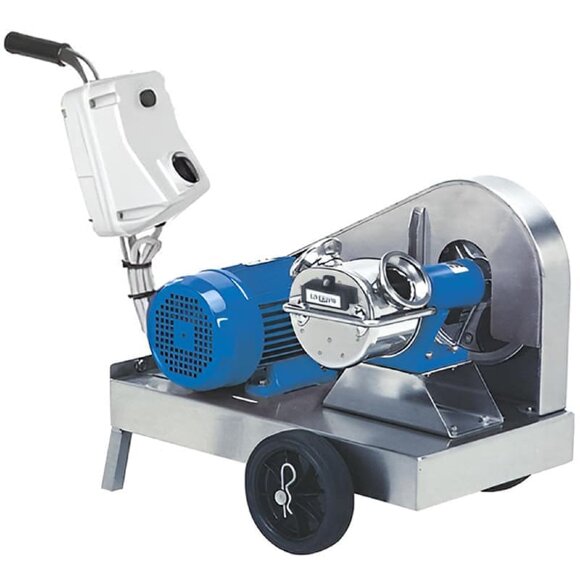 LIVERANI GR MINOR 40 NR TF Impellerpumpe 2,2–1,5kW, 700–350U/min, 380V riemengetrieben auf einem Fahrgestell mit Bedienfeld CE, Trockenlaufschutz LIVERANI GR MINOR 40 NR TF Impellerpumpe 2,2–1,5kW, 700–350U/min, 380V riemengetrieben auf einem Fahrgestell mit Bedienfeld CE, Trockenlaufschutz