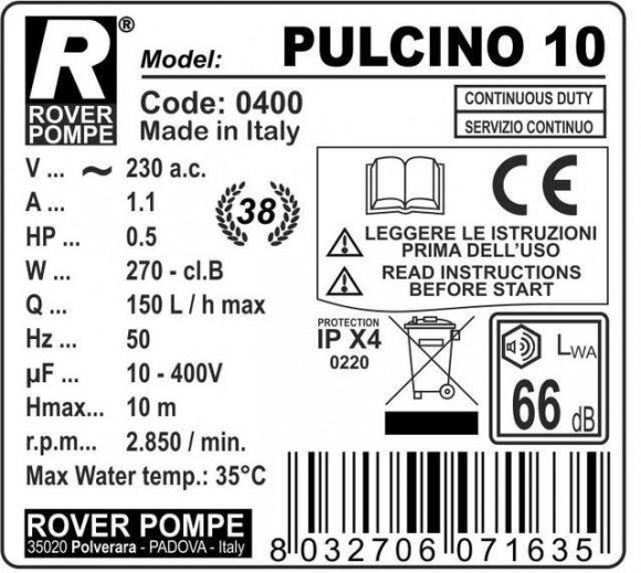 Prasa filtracyjna PULCINO 10-ramowa Prasa filtracyjna PULCINO 10-ramowa