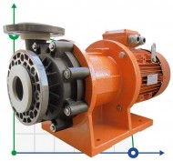 ADM 50 PVDF/TF/7.5HP/2800RPM Pumpe mit Magnetkupplung ADM 50 PVDF/TF/7.5HP/2800RPM Pumpe mit Magnetkupplung