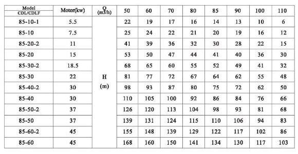 CDLF 85-30, AISI 316 насос многоступенчатый для CIP мойки CDLF 85-30, AISI 316 насос многоступенчатый для CIP мойки