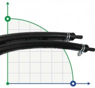 Шланг полнокомплектный 9,6х15,9, 28 cm, Norprene