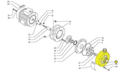 Głowica pompy CF 110/120/130/140, PP Głowica pompy CF 110/120/130/140, PP