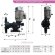 Bomba dosificadora de ácido con motor de membrana AQUA MSA, PVDF, 22 l/h, 10 bar, 0,18 kW, 380 V