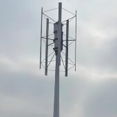Ветрогенератор H-типа RX-HV150K 150 кВт вертикальный Ветрогенератор H-типа RX-HV150K 150 кВт вертикальный