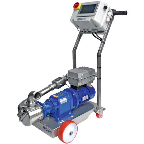 Bomba para pintura, pegamento y tinta LIVERANI ALL IN ONE MAXI 20-300 (DIN) NR TF 4kW, 25-470rpm, 380V todo en uno Bomba para pintura, pegamento y tinta LIVERANI ALL IN ONE MAXI 20-300 (DIN) NR TF 4kW, 25-470rpm, 380V todo en uno