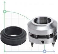 Uszczelnienie pompy R-HG204 65, SIC/CAR, VITON, 316 Uszczelnienie pompy R-HG204 65, SIC/CAR, VITON, 316