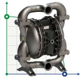 Bomba de membrana para barniz PHOENIX P700 AISI316 HYTREL+PTFE, 700 l/min Bomba de membrana para barniz PHOENIX P700 AISI316 HYTREL+PTFE, 700 l/min