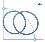 Sealing ring DIN 11851 NBR DICHTRING G90 art. 19354090 Sealing ring DIN 11851 NBR DICHTRING G90 art. 19354090