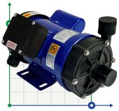 Chemiepumpe MD-E-255SSV-5V22AYS, CFRETFE, 53L/min, 6.2m, 220V Chemiepumpe MD-E-255SSV-5V22AYS, CFRETFE, 53L/min, 6.2m, 220V