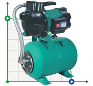 Estación 1,2 kW Hmax 48m Qmax 80l/min (bomba autocebante de acero inoxidable) 24l AquaticaLEO Ucrania Estación 1,2 kW Hmax 48m Qmax 80l/min (bomba autocebante de acero inoxidable) 24l AquaticaLEO Ucrania