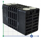 Mini pompe à membrane Midgetbox PP + CF Mini pompe à membrane Midgetbox PP + CF