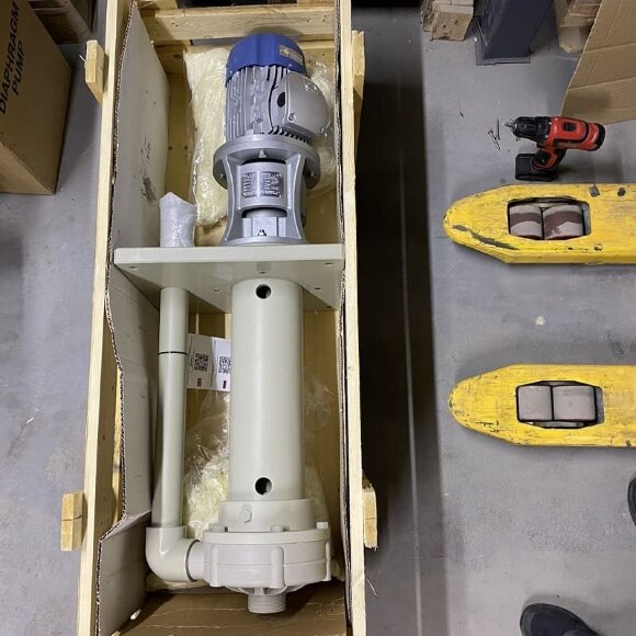 ADV 110/PP/500/1.5HP/2800/BSP - вертикальный центробежный насос ADV 110/PP/500/1.5HP/2800/BSP - вертикальный центробежный насос