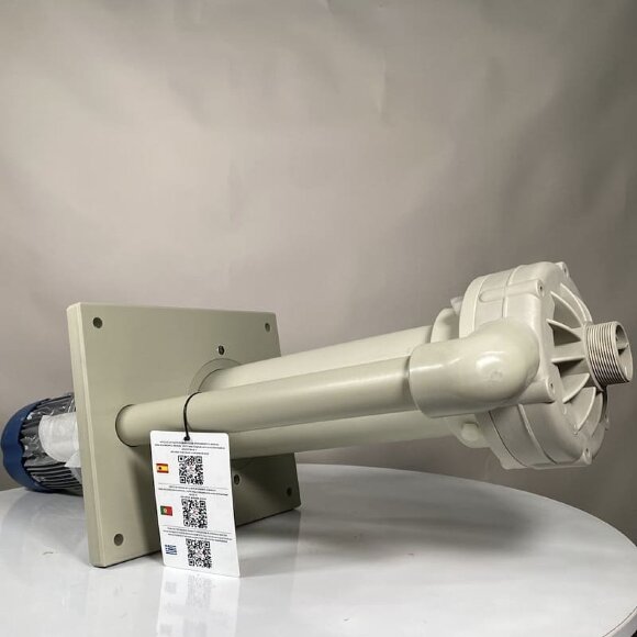 ADV 110/PP/500/1.5HP/2800/BSP - вертикальный центробежный насос ADV 110/PP/500/1.5HP/2800/BSP - вертикальный центробежный насос