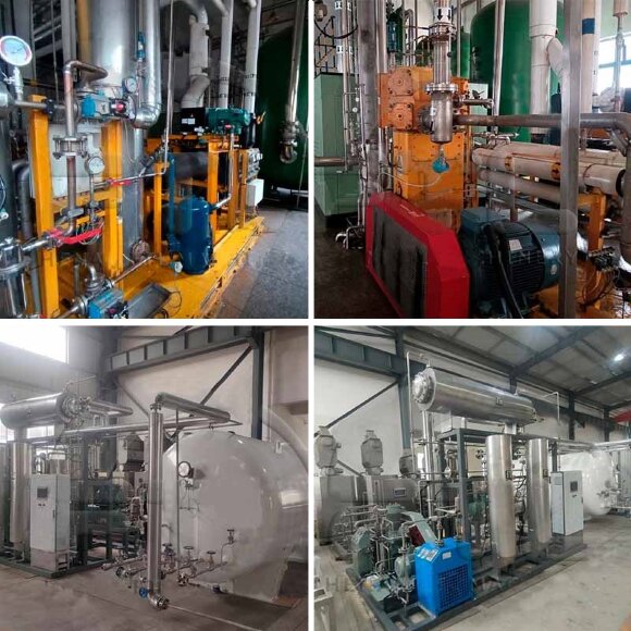 Instalacja do produkcji dwutlenku węgla CO2 z gazów fermentacyjnych bioetanolu na 1000 kg/h