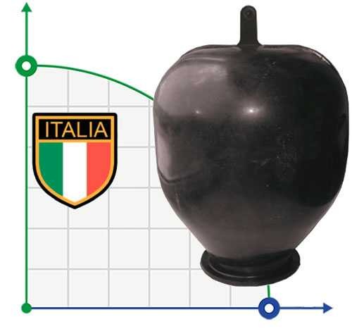 dla membrany akumulatora ogon D90 60-100l epdm Włochy Aquatica