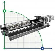 SOLTEC ONV-4-02 screw pump for tomato paste, applesauce, juice concentrates SOLTEC ONV-4-02 screw pump for tomato paste, applesauce, juice concentrates