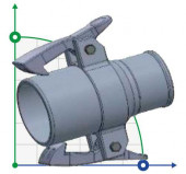 Ø63mm Partie A - Raccord Fileté Mâle 51mm - Tuyau Droit 2
