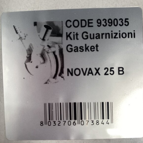 Ein Satz Dichtungen für die Pumpe ROVER POMPE 2015 NOVAX 25B Ein Satz Dichtungen für die Pumpe ROVER POMPE 2015 NOVAX 25B