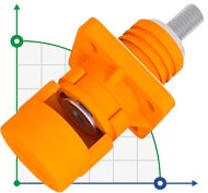 CN08-LSP200A-01-LD, 200A, 1500V CC conector tipo tornillo, naranja CN08-LSP200A-01-LD, 200A, 1500V CC conector tipo tornillo, naranja