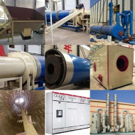 Post-Alkoholbarden-Trocknungslinie 2,7-3,3 Tonnen fertiges DDGS-Produkt pro Stunde