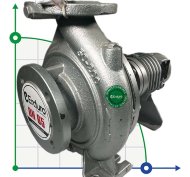 Pumpe für Heißöl BTKF-K 50-200, imp 214mm, 3000 ohne Motor Pumpe für Heißöl BTKF-K 50-200, imp 214mm, 3000 ohne Motor