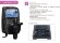 Pompe doseuse PDE HC151+ CST M60 240V PP-GL-DT, 1-10 l/h, 7-1 bar