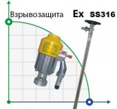 BTS-HD-EX2-V+SS316L-HP-1000mm Fasspumpe BTS-HD-EX2-V+SS316L-HP-1000mm Fasspumpe