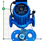 Циркуляційний насос з мокрим ротором для котельні HGR750-DN40, 220V  Циркуляційний насос з мокрим ротором для котельні HGR750-DN40, 220V