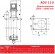 ADV 110/PP/1500/1.5HP/2800/BSP - pompe centrifuge verticale