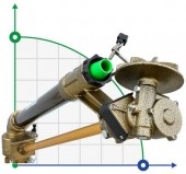 Aspersor para riego, riego JET35T NPT Aspersor para riego, riego JET35T NPT
