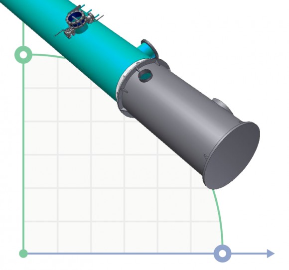 Columna de aceleración 1200